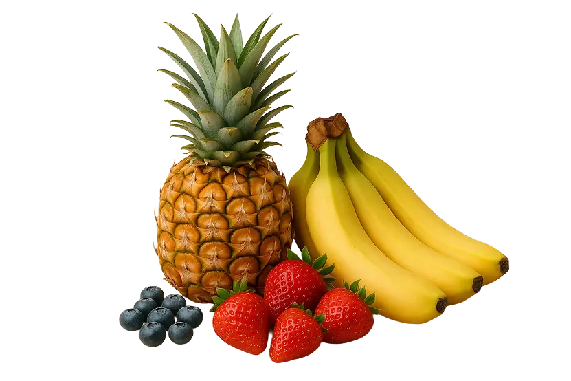 Picture of various appealing fruits