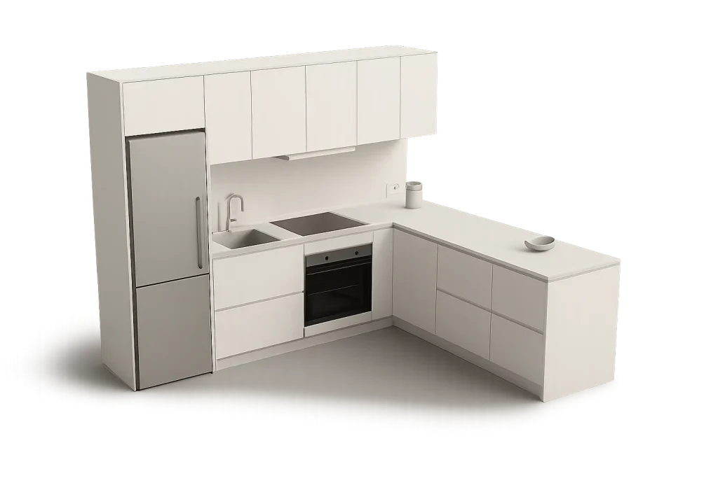 Minimalist modern kitchen